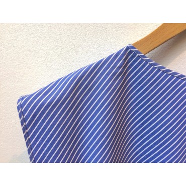 Blue Striped Agnes Dress