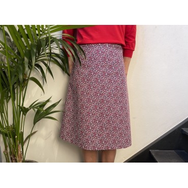 Leaves Printed Laly Skirt