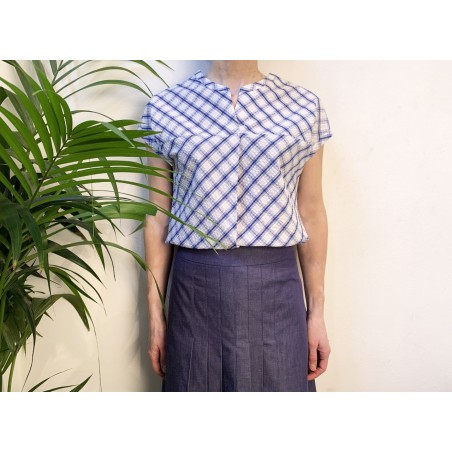 Chemise à carreaux Lucie