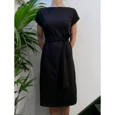 Black Plume dress