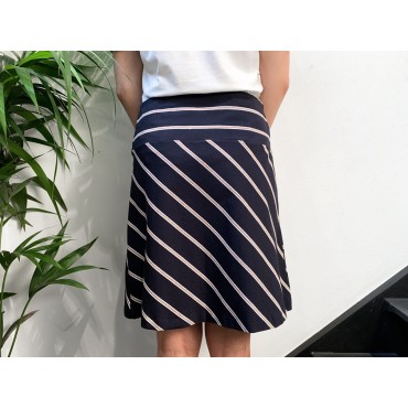 Striped Tennis skirt