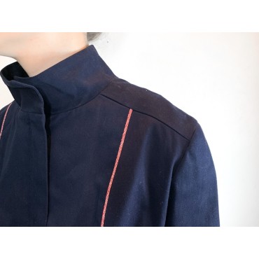 Navy Cotton Jacket