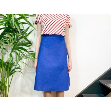 Blue Electric Laly Skirt