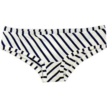 Navy Lined Large Brief