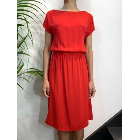 Red Agnes Dress