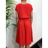 Red Agnes Dress