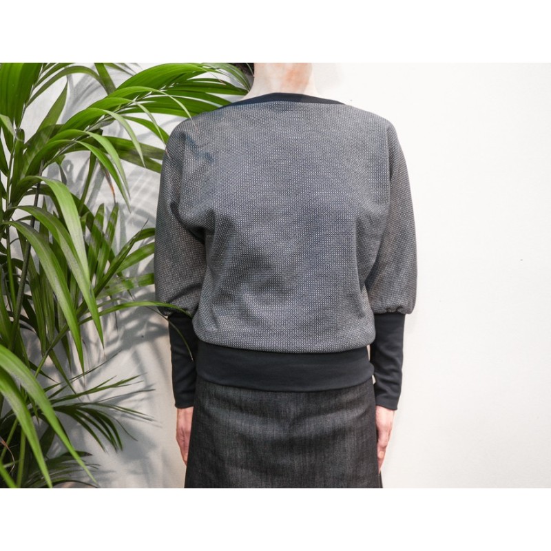 Sweat Améline Jacquard Moucheté