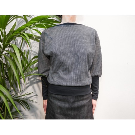 Sweat Améline Jacquard Moucheté