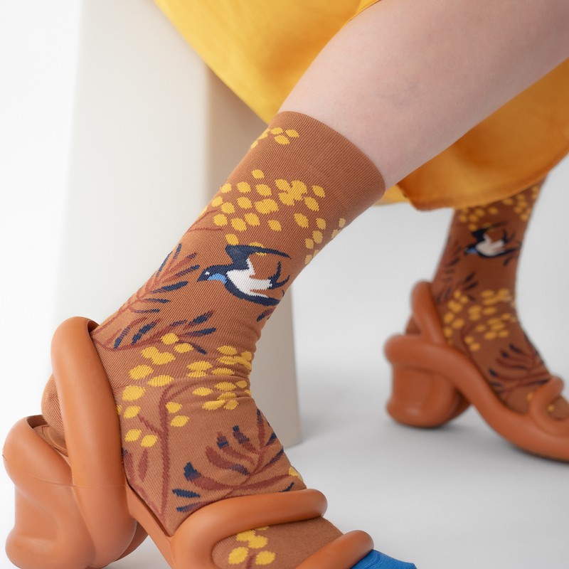 Mimosa socks by Bonne Maison