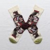 Chaussettes roi & dame de carreau Bonne Maison