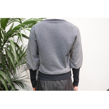Sweat Améline Jacquard Moucheté