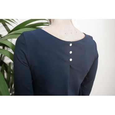 Navy Maxime Top