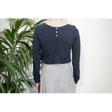 Navy Maxime Top