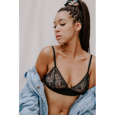 Black Bellini bra by Odette