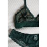 Forest Green Bellini bra by Odette