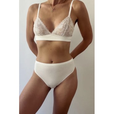 Cream Cotton Panties by Odette