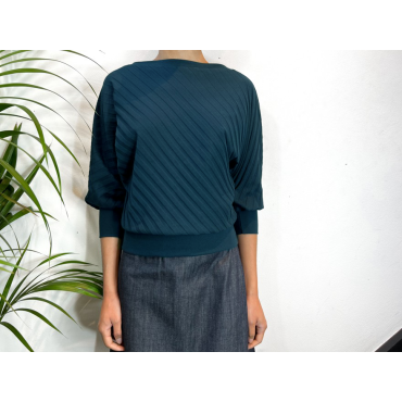 Textured Denim Blue...