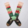 Lichen Landscape Knee-High Socks by Bonne Maison