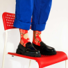 Chaussettes Visages Rouge par Bonne Maison