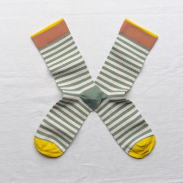 Arctic Stripe Socks by Bonne Maison
