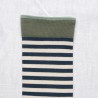 Navy Stripe Socks by Bonne Maison