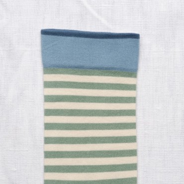 Socks Stripe Sea by Bonne Maison