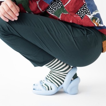 Sock Stripe Spruce by Bonne...