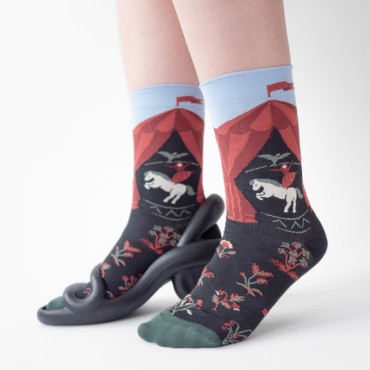 Winter Circus Socks by...