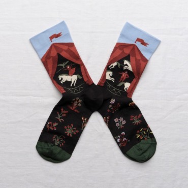Winter Circus Socks by Bonne Maison
