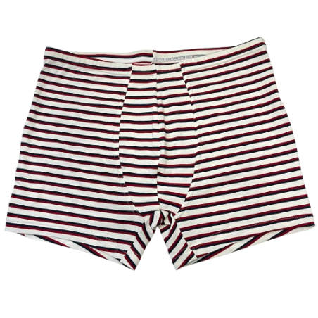 Men's Tricolor Striped Boxer Shorts