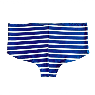 Shorty Ligné Bleu/Blanc